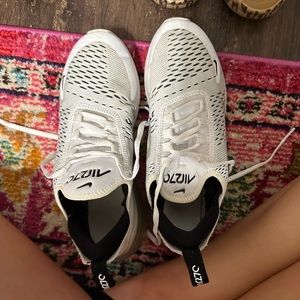 White Nike ultra boost